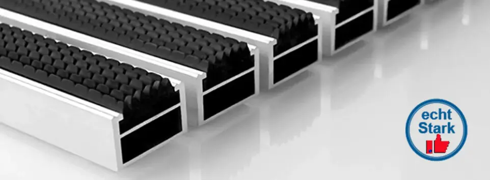 Aluprofilmatte Gummi